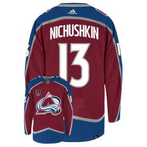 Adidas Colorado Avalanche Valeri Nichushkin 13 Stanley Cup 2022 Authentic Trikot - Herren