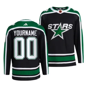 Adidas Dallas Stars Personalisiert 22/23 Reverse Retro 2.0 Authentic Trikot - Herren (Schwarz) Adidas Dallas Stars Personalisiert 22/23 Reverse Retro 2.0 Authentic Trikot - Herren (Schwarz)