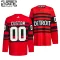 Adidas Detroit Red Wings Personalisiert 22/23 Reverse Retro 2.0 Authentic Trikot - Kinder (Rot)
