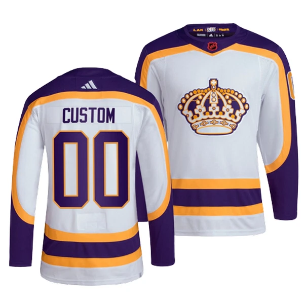 Adidas Los Angeles Kings Personalisiert 22/23 Reverse Retro 2.0 Authentic Trikot - Herren (Weiss) Adidas Los Angeles Kings Personalisiert 22/23 Reverse Retro 2.0 Authentic Trikot - Herren (Weiss)