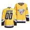 Adidas Nashville Predators Personalisiert 22/23 Reverse Retro 2.0 Authentic Trikot - Herren (Gelb)