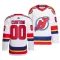 Adidas New Jersey Devils Personalisiert 22/23 Reverse Retro 2.0 Authentic Trikot - Herren (Weiss)