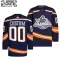 Adidas New York Islanders Personalisiert 22/23 Reverse Retro 2.0 Authentic Trikot - Kinder (Navy)
