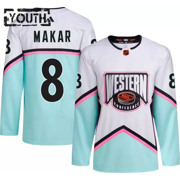 Adidas NHL Western Cale Makar 8 All Star 2023 Authentic Trikot - Kinder Adidas NHL Western Cale Makar 8 All Star 2023 Authentic Trikot - Kinder