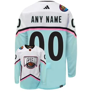 Adidas NHL Western Personalisiert All Star 2023 Authentic Trikot - Herren