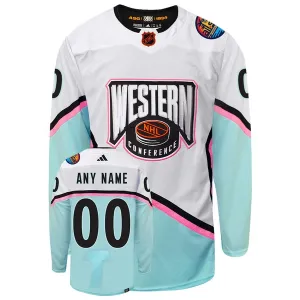 Adidas NHL Western Personalisiert All Star 2023 Authentic Trikot - Herren