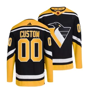 Adidas Pittsburgh Penguins Personalisiert 22/23 Reverse Retro 2.0 Authentic Trikot - Herren (Schwarz) Adidas Pittsburgh Penguins Personalisiert 22/23 Reverse Retro 2.0 Authentic Trikot - Herren (Schwarz)