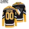 Adidas Pittsburgh Penguins Personalisiert 22/23 Reverse Retro 2.0 Authentic Trikot - Kinder (Schwarz)