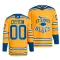 Adidas St. Louis Blues Personalisiert 22/23 Reverse Retro 2.0 Authentic Trikot - Herren (Gelb)