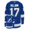 Adidas Tampa Bay Lightning Alex Killorn 17 Stanley Cup 2022 Authentic Trikot - Herren (Blau)