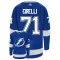 Adidas Tampa Bay Lightning Anthony Cirelli 71Authentic Stanley Cup 2022 Trikot - Herren (Blau)