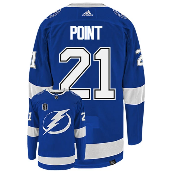 Adidas Tampa Bay Lightning Brayden Point 21 Stanley Cup 2022 Authentic Trikot - Herren (Blau) Adidas Tampa Bay Lightning Brayden Point 21 Stanley Cup 2022 Authentic Trikot - Herren (Blau)