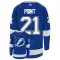 Adidas Tampa Bay Lightning Brayden Point 21 Stanley Cup 2022 Authentic Trikot - Herren (Blau)