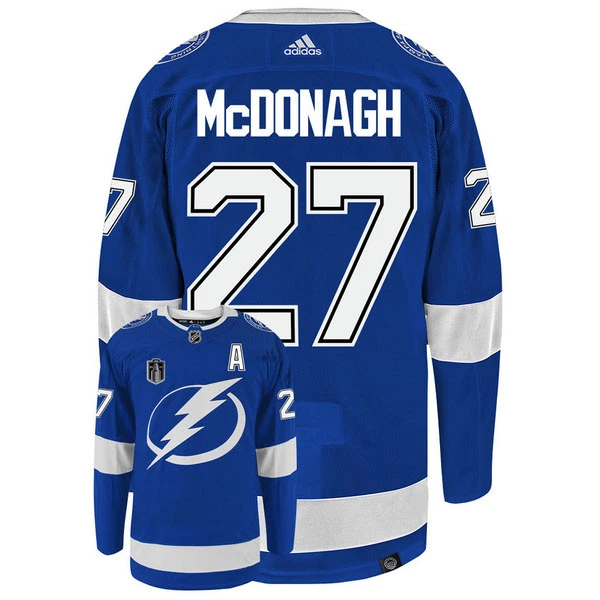 Adidas Tampa Bay Lightning Ryan McDonagh 27 Stanley Cup 2022 Authentic Trikot - Herren (Blau) Adidas Tampa Bay Lightning Ryan McDonagh 27 Stanley Cup 2022 Authentic Trikot - Herren (Blau)