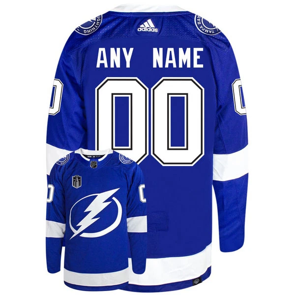 Adidas Tampa Bay Lightning Stanley Cup 2022 Authentic Trikot - Herren (Blau) Adidas Tampa Bay Lightning Stanley Cup 2022 Authentic Trikot - Herren (Blau)