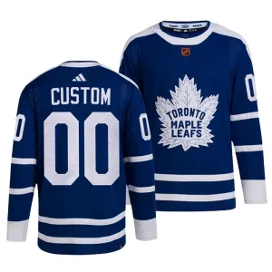 Adidas Toronto Maple Leafs Personalisiert 22/23 Reverse Retro 2.0 Authentic Trikot - Herren (Blau) Adidas Toronto Maple Leafs Personalisiert 22/23 Reverse Retro 2.0 Authentic Trikot - Herren (Blau)