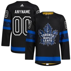 Adidas Toronto Maple Leafs Personalisiert Alternate Authentic Trikot - Herren (Schwarz) Adidas Toronto Maple Leafs Personalisiert Alternate Authentic Trikot - Herren (Schwarz)