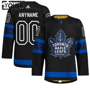 Adidas Toronto Maple Leafs Personalisiert Alternate Authentic Trikot - Kinder (Schwarz) Adidas Toronto Maple Leafs Personalisiert Alternate Authentic Trikot - Kinder (Schwarz)