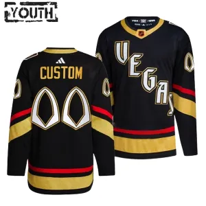 Adidas Vegas Golden Knights Personalisiert 22/23 Reverse Retro 2.0 Authentic Trikot - Kinder (Schwarz) Adidas Vegas Golden Knights Personalisiert 22/23 Reverse Retro 2.0 Authentic Trikot - Kinder (Schwarz)