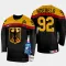 Deutschland Marcel Noebels 92 IIHF World Championship 2023 Trikot - Herren (Schwarz)