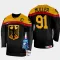 Deutschland Moritz Muller 91 IIHF World Championship 2023 Trikot - Herren (Schwarz)