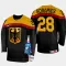 Deutschland Samuel Soramies 28 IIHF World Championship 2023 Trikot - Herren (Schwarz)