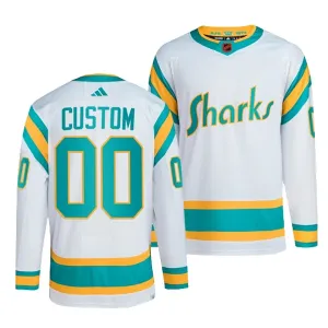 San Jose Sharks Personalisiert 22/23 Reverse Retro 2.0 Authentic Trikot - Herren (Weiss) San Jose Sharks Personalisiert 22/23 Reverse Retro 2.0 Authentic Trikot - Herren (Weiss)