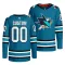 San Jose Sharks Personalisiert Authentic Trikot - Herren (Teal)