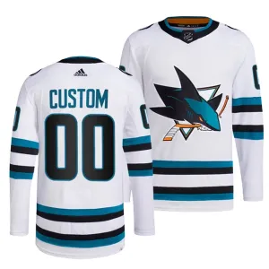 San Jose Sharks Personalisiert Authentic Trikot - Herren (Weiss) San Jose Sharks Personalisiert Authentic Trikot - Herren (Weiss)