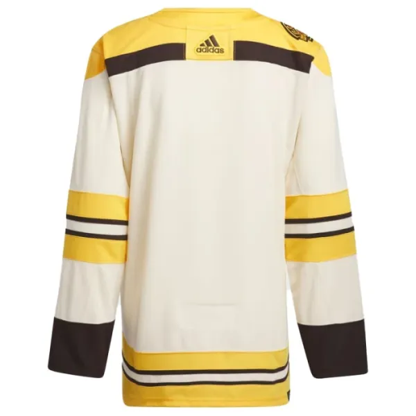 Adidas Boston Bruins Personalisiert 100 Jahre Jubiläum 23/24 Authentic Trikot - Herren (Cream)