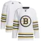 Adidas Boston Bruins Personalisiert 100 Jahre Jubiläum 23/24 Authentic Trikot - Herren (Weiss)