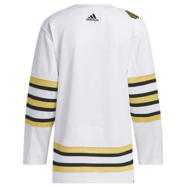Adidas Boston Bruins Personalisiert 100 Jahre Jubiläum 23/24 Authentic Trikot - Herren (Weiss)
