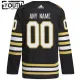Adidas Boston Bruins Personalisiert 100 Jahre Jubiläum 23/24 Authentic Trikot - Kinder (Schwarz)