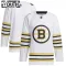 Adidas Boston Bruins Personalisiert 100 Jahre Jubiläum 23/24 Authentic Trikot - Kinder (Weiss)