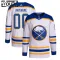 Adidas Buffalo Sabres Personalisiert 23/24 Away Authentic Trikot - Kinder (Weiss)
