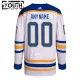 Adidas Buffalo Sabres Personalisiert 23/24 Away Authentic Trikot - Kinder (Weiss)