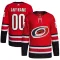 Adidas Carolina Hurricanes Personalisiert 23/24 Alternate Authentic Trikot - Herren (Rot)