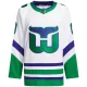 Adidas Carolina Hurricanes Personalisiert 23/24 Authentic Trikot - Herren (Weiss)