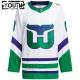 Adidas Carolina Hurricanes Personalisiert 23/24 Authentic Trikot - Kinder (Weiss)