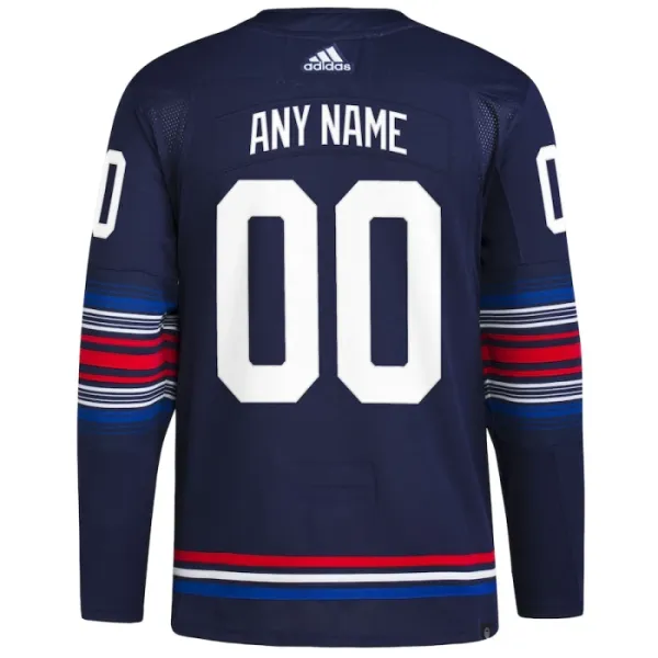Adidas New York Rangers Personalisiert 23/24 Alternate Authentic Trikot - Herren (Navy)