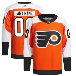 Adidas Philadelphia Flyers Personalisiert 23/24 Home Authentic Trikot - Herren (Orange)