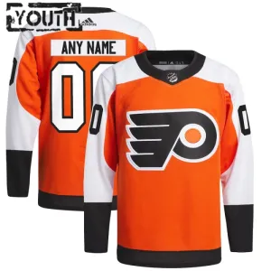Adidas Philadelphia Flyers Personalisiert 23/24 Home Authentic Trikot - Kinder (Orange)