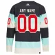 Adidas Seattle Kraken Personalisiert 23/24 Winter Classic Authentic Trikot - Herren (Blau)