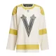 Adidas Vegas Golden Knights Personalisiert 23/24 Winter Classic Authentic Trikot - Herren (Cream)