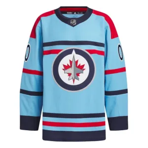 Adidas Winnipeg Jets Personalisiert Jubiläum 23/24 Authentic Trikot - Herren (Blau)