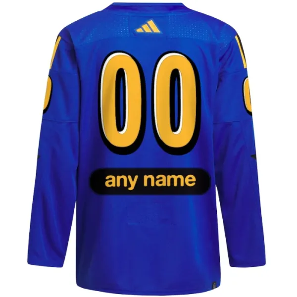 Adidas x Drew House NHL Game Personalisiert All Star 2024 Authentic Trikot - Herren (Blau)