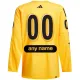 Adidas x Drew House NHL Game Personalisiert All Star 2024 Authentic Trikot - Herren (Gelb)
