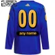 Adidas x Drew House NHL Game Personalisiert All Star 2024 Authentic Trikot - Kinder (Blau)