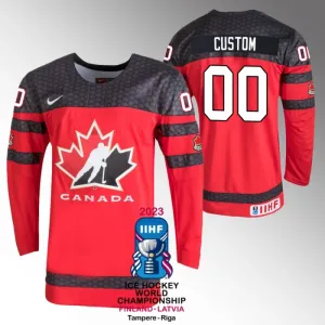 Kanada Personalisiert IIHF World Championship 2023 Trikot - Herren (Rot) Kanada Personalisiert IIHF World Championship 2023 Trikot - Herren (Rot)