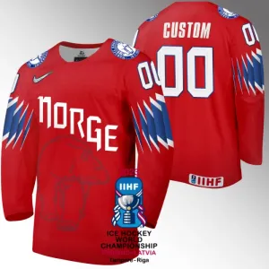 Norwegen Personalisiert IIHF World Championship 2023 Trikot - Herren (Rot) Norwegen Personalisiert IIHF World Championship 2023 Trikot - Herren (Rot)